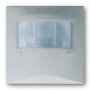 Датчик движения Сенсор-Комфорт 180 с мультилинзой ABB impuls серебристый металлик (6800-783-104M)