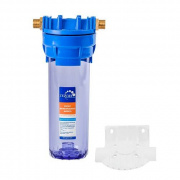 Фильтр магистральный 10"SL ГЕЙЗЕР 1П - 3/4" (НР/НР, прозрачная колба)