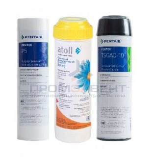 Комплект сменных картриджей Atoll №311 STD (для проточного фильтра D-31si)