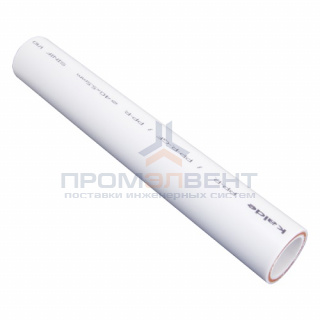 Труба полипропиленовая армированная стекловолокном KALDE - 75x12.5 (PN25, Tmax 70°C, штанга 4м)