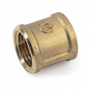 Муфта латунная резьбовая STOUT - 1"1/2