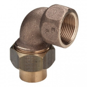 Отвод 90° разъемный Viega R4 94096G - 22 x 3/4" (пайка, для медных труб)