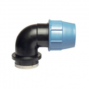 Переход на внутреннюю резьбу угловой UNIDELTA 1009 - 75 x 2" (винтовой, для труб ПНД)