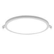 06-22 Светодиодная панель встраиваемая круглая 220В, 18Вт, CRI:80Ra, 1440Лм, Ф 170/155 мм,  алюминиевый корпус, изолированный драйвер, 4500К