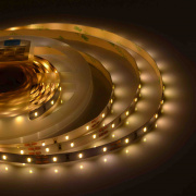 00-60 Светодиодная лента, 12В, 7,2Вт/м, smd3014, 60д/м, IP20, 700Лм/м, ширина подложки 8мм, 5м, теплый белый