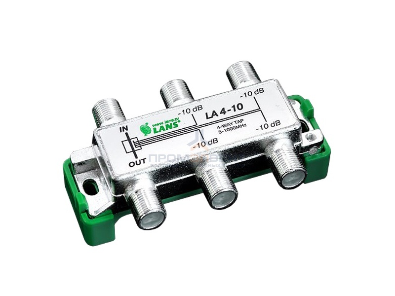 Ответвитель 4 отвода 10.0 дБ