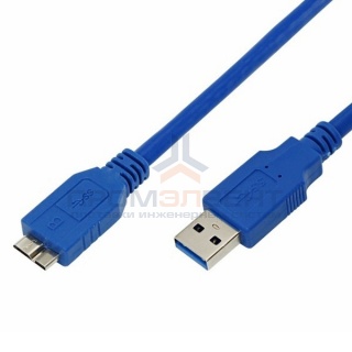 шнур штекер USB A 3.0- штекер micro USB 3.0 1,5м