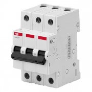 Автоматический выключатель ABB Basic M 3P 20A C 4,5кА, BMS413C20 (автомат электрический)