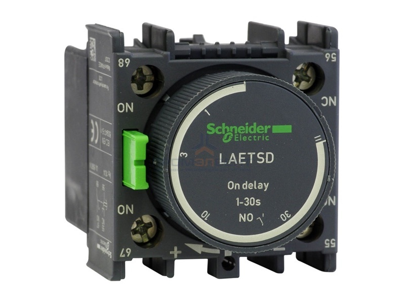 Дополнительный контактный блок с выдержкой на включение EasyPact TVS Schneider Electri 0,1-30C