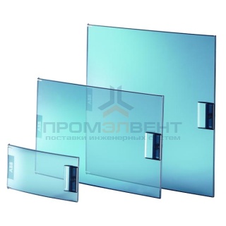 Дверь зеленая 4 модуля ABB Mistral41 в нишу