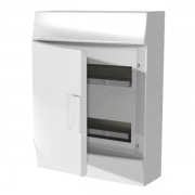 Бокс настенный ABB Mistral41 24М непрозрачная дверь без клеммного блока