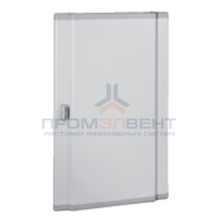 Дверь металлическая выгнутая для шкафов Legrand XL3 160-400 высотой 600мм 3 рейки